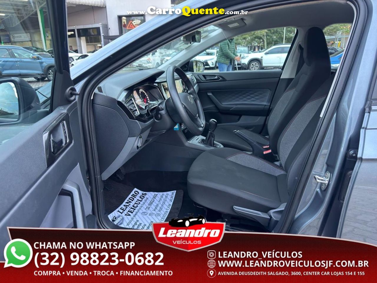 VOLKSWAGEN   POLO TRACK 1.0 FLEX 12V 5P   CINZA 2025 1.0 FLEX - Loja