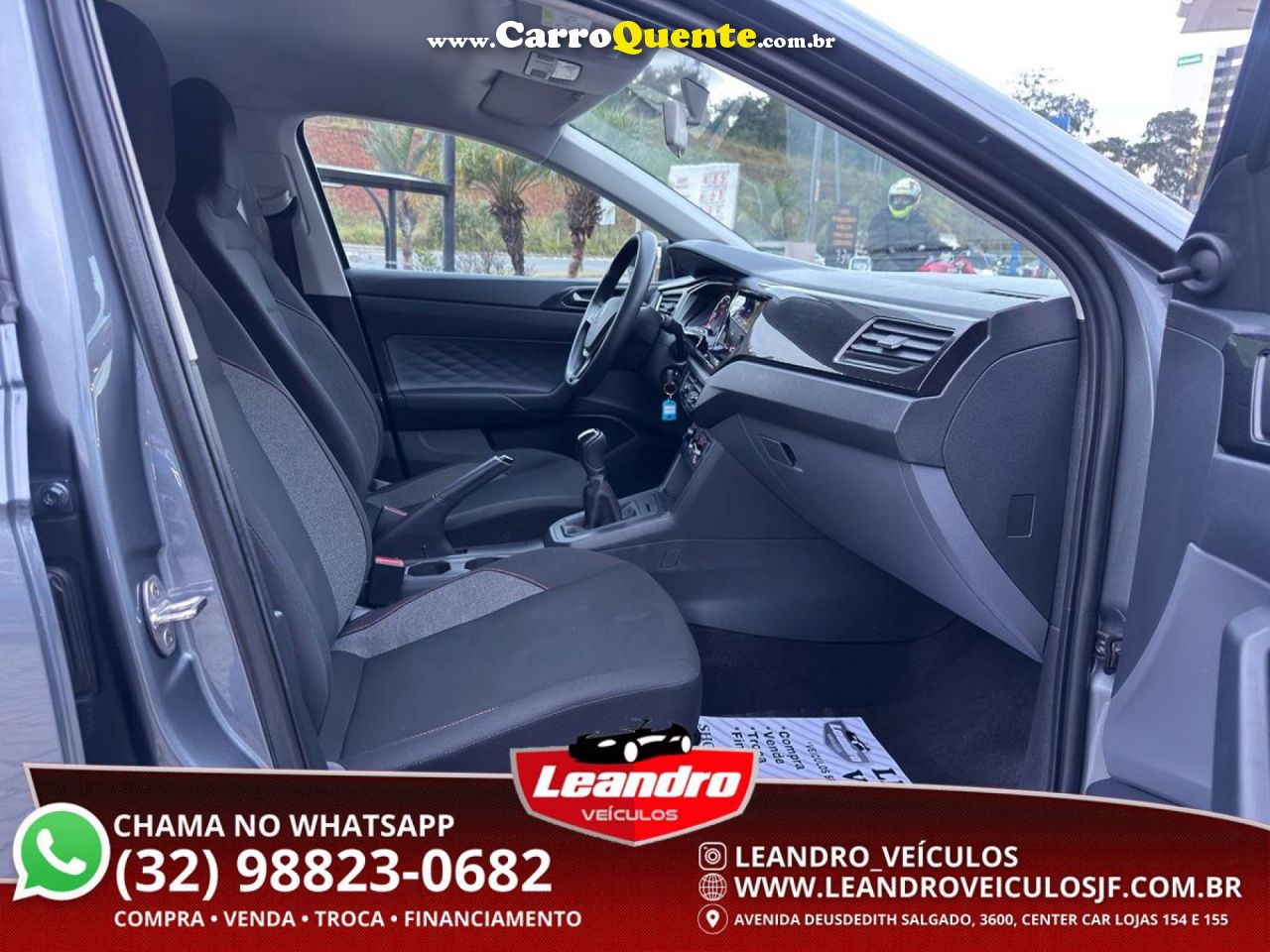 VOLKSWAGEN   POLO TRACK 1.0 FLEX 12V 5P   CINZA 2025 1.0 FLEX - Loja
