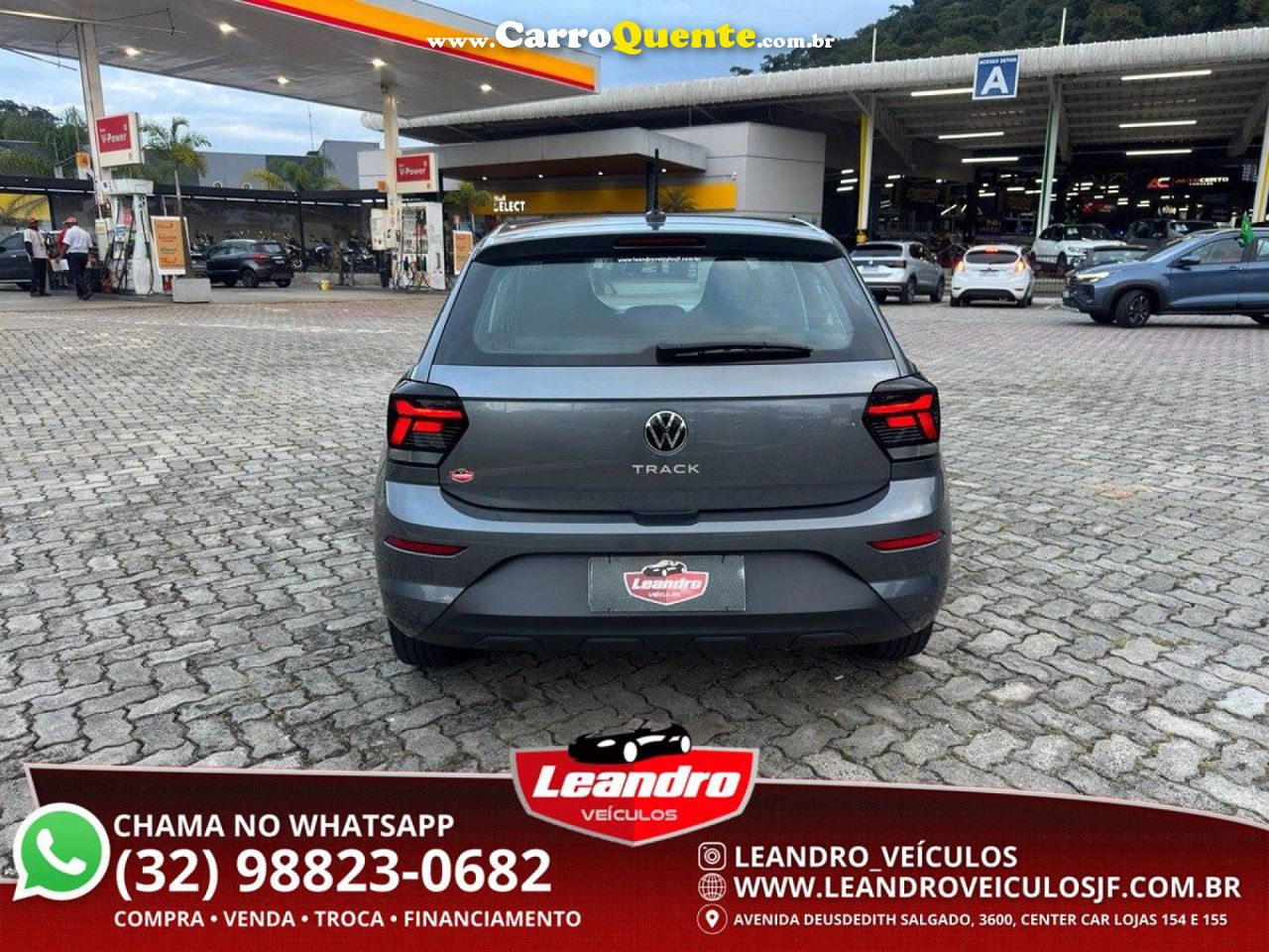 VOLKSWAGEN   POLO TRACK 1.0 FLEX 12V 5P   CINZA 2025 1.0 FLEX - Loja