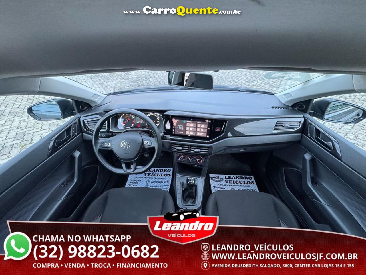 VOLKSWAGEN   POLO TRACK 1.0 FLEX 12V 5P   CINZA 2025 1.0 FLEX - Loja