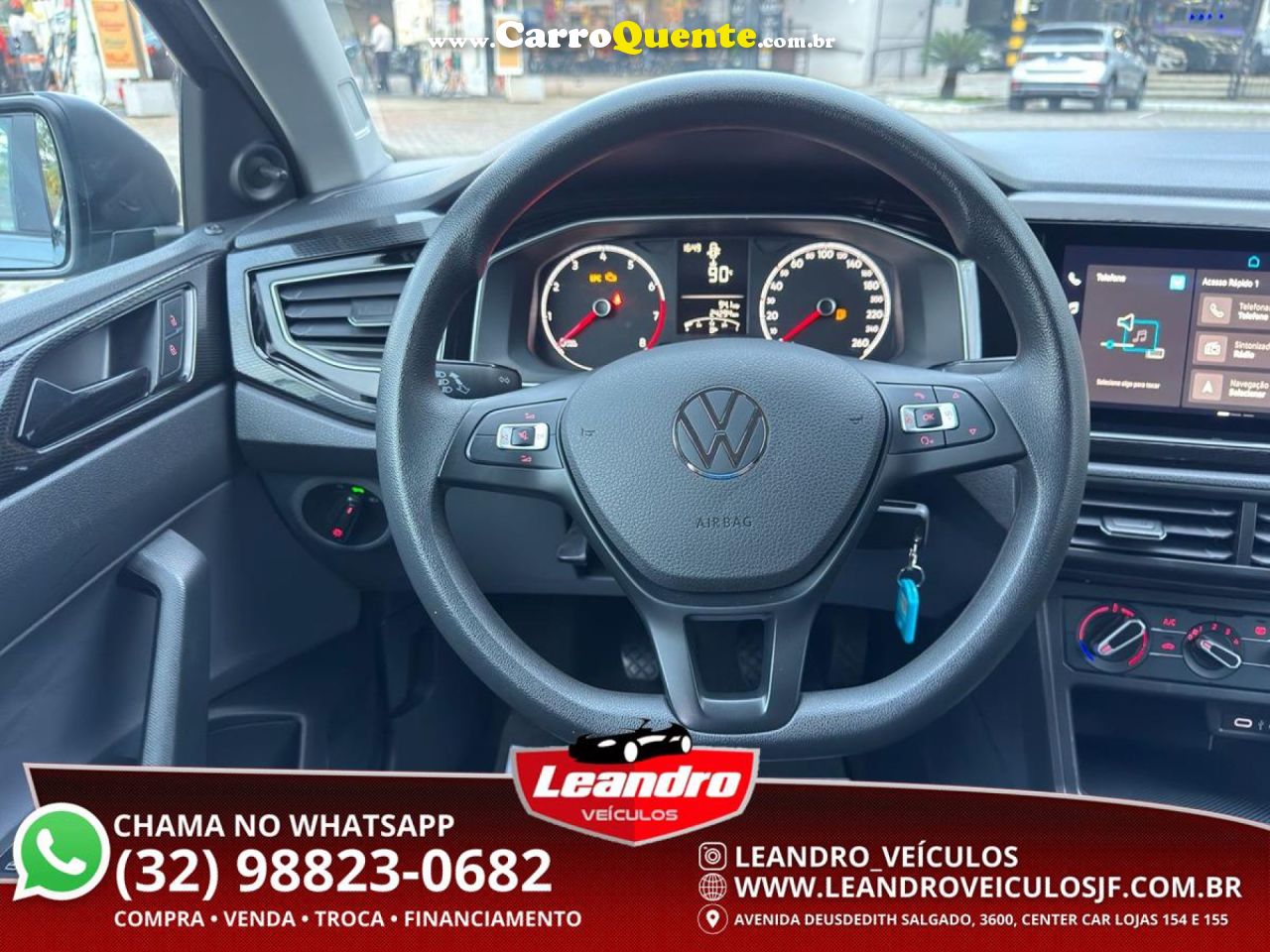 VOLKSWAGEN   POLO TRACK 1.0 FLEX 12V 5P   CINZA 2025 1.0 FLEX - Loja