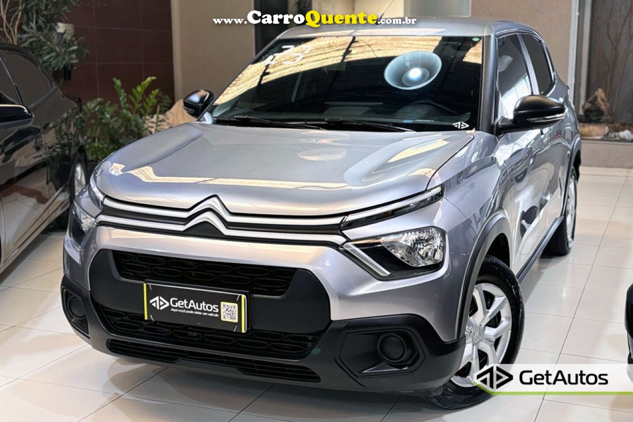 CITROËN   C3 LIVE PACK 1.0 FLEX 6V 5P MEC.   PRATA 2023 1.0 FLEX - Loja