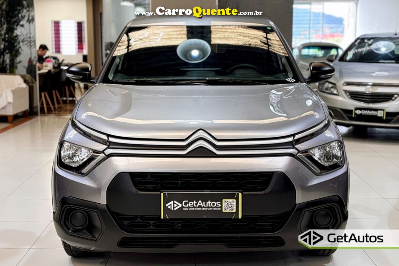 CITROËN   C3 LIVE PACK 1.0 FLEX 6V 5P MEC.   PRATA 2023 1.0 FLEX - Loja