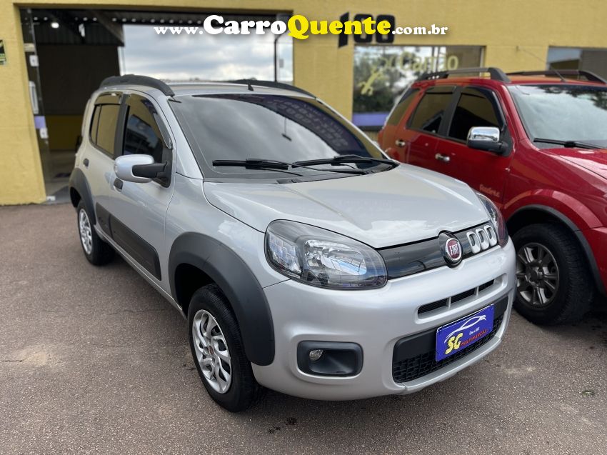Fiat UNO 1.0 EVO WAY 8V FLEX 4P MANUAL - Loja