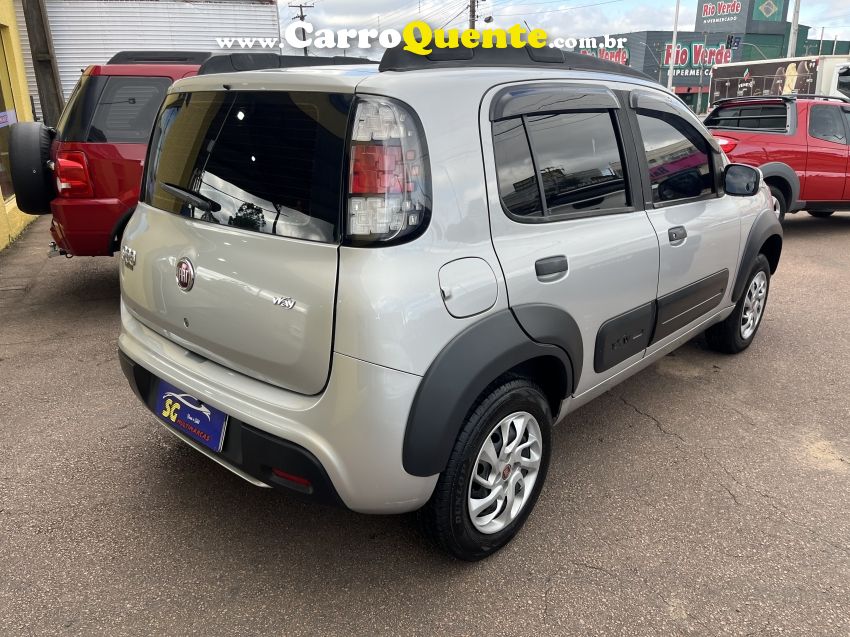 Fiat UNO 1.0 EVO WAY 8V FLEX 4P MANUAL - Loja