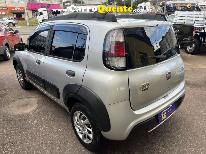 Fiat UNO 1.0 EVO WAY 8V FLEX 4P MANUAL - Loja
