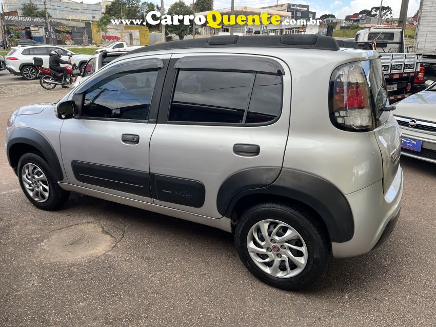 Fiat UNO 1.0 EVO WAY 8V FLEX 4P MANUAL - Loja