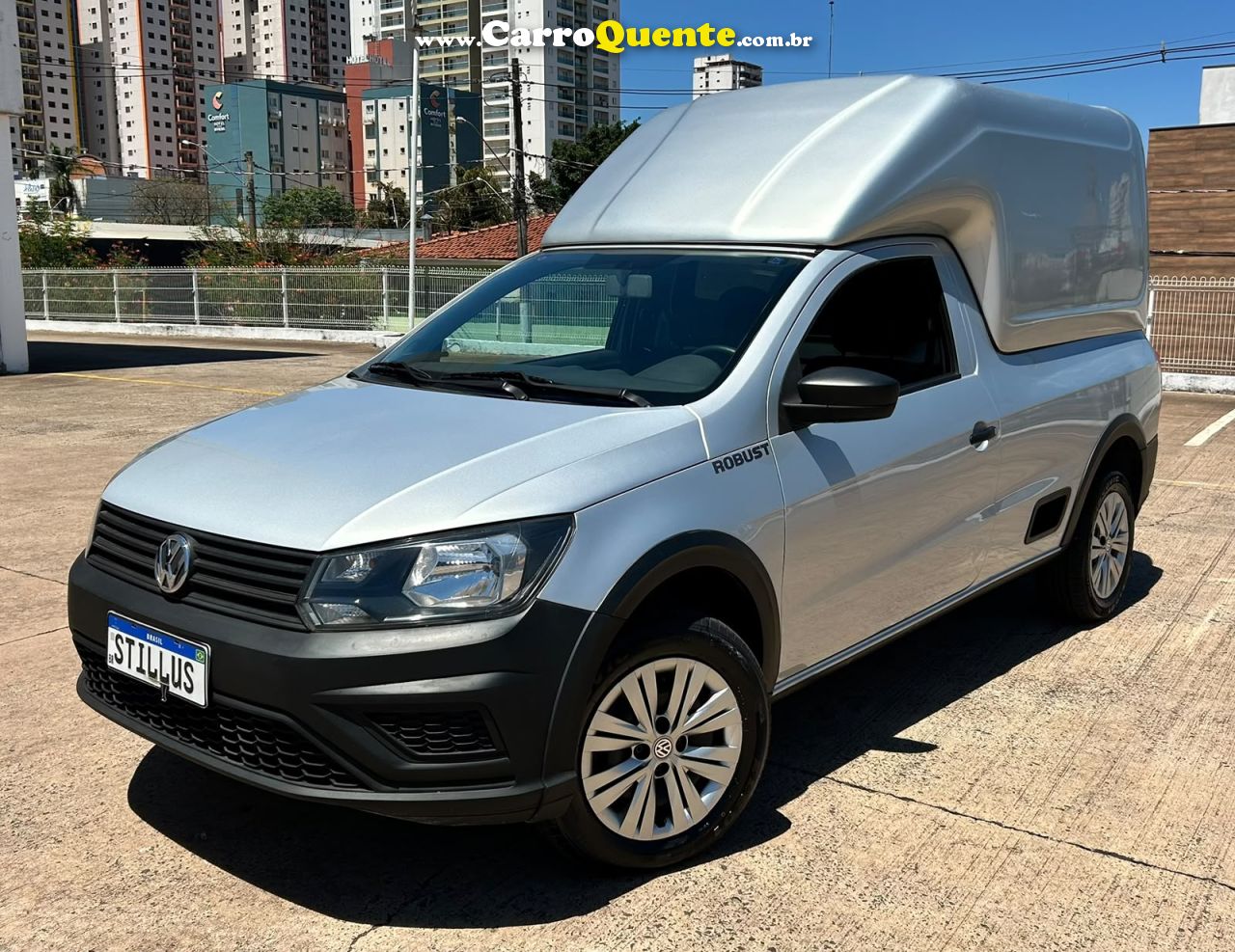 VOLKSWAGEN SAVEIRO 1.6 MSI ROBUST CS 8V 2019 - Loja
