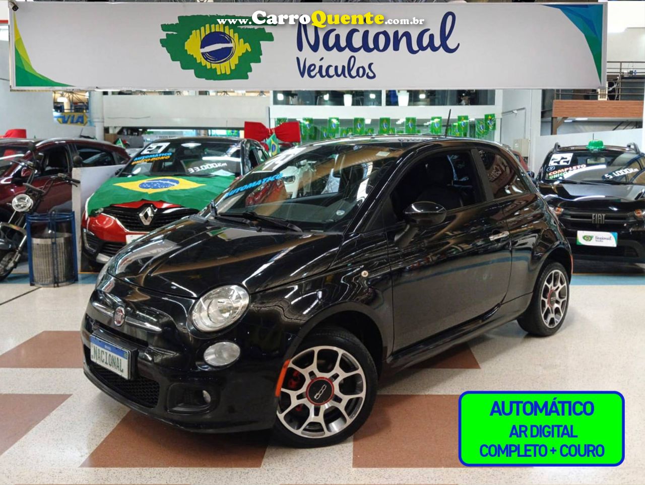 FIAT 500 1.4 SPORT AIR 16V 2014 - Loja
