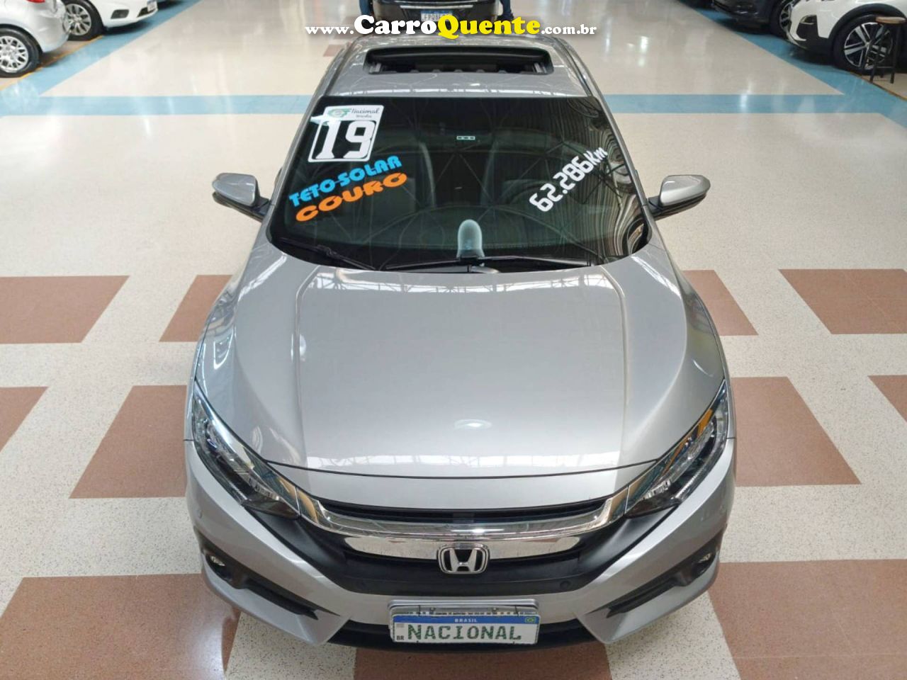 HONDA CIVIC 1.5 16V TURBO TOURING 2019 - Loja