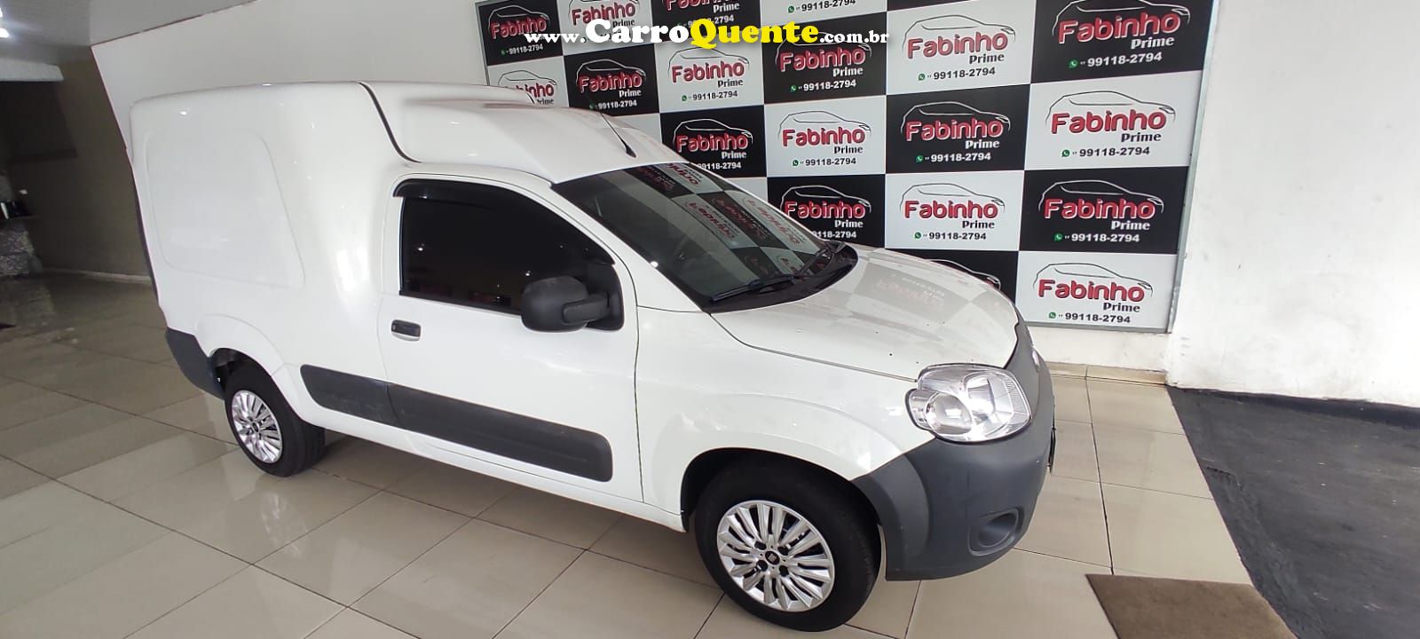 FIAT FIORINO 1.4 MPI FURGÃO HARD WORKING 8V 2017 - Loja