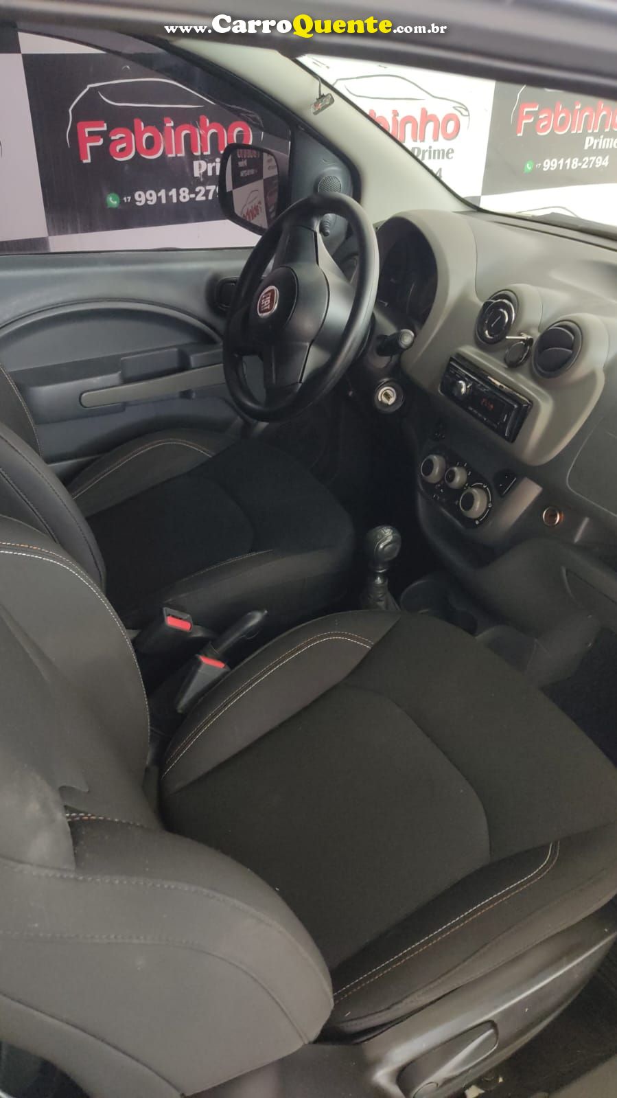 FIAT FIORINO 1.4 MPI FURGÃO HARD WORKING 8V 2017 - Loja