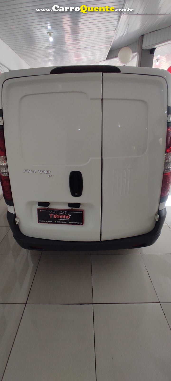 FIAT FIORINO 1.4 MPI FURGÃO HARD WORKING 8V 2017 - Loja