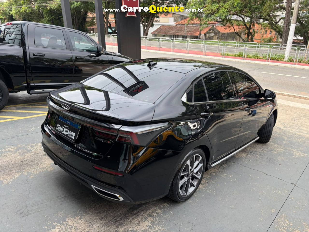 CHERY   ARRIZO 6 PRO 1.5 TURBO   PRETO 2025 1.5 FLEX E ELÉTRICO - Loja