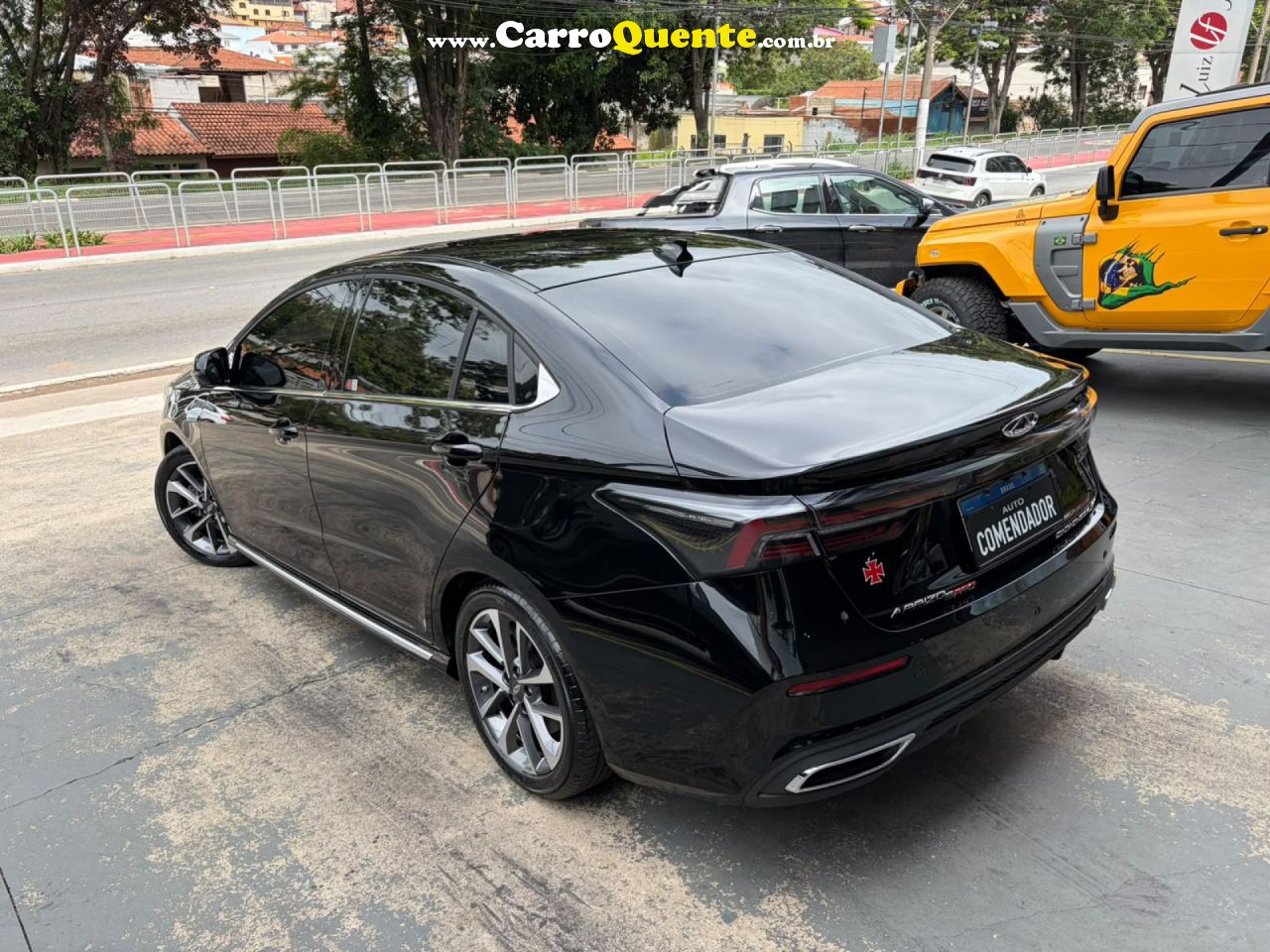 CHERY   ARRIZO 6 PRO 1.5 TURBO   PRETO 2025 1.5 FLEX E ELÉTRICO - Loja
