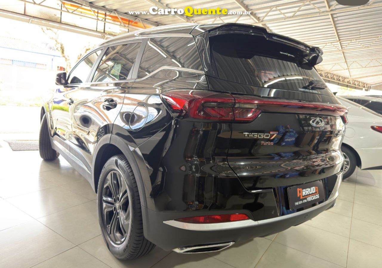 CHERY   TIGGO 7 SPORT 1.5 TURBO FLEX 16V AUT.   PRETO 2026 1.5 FLEX - Loja