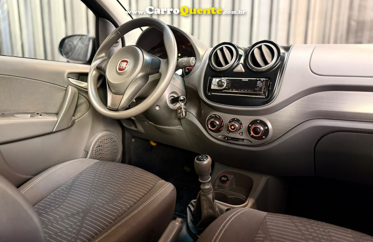 FIAT   PALIO ATTRA. BEST SELLER 1.0 EVO FLEX 5P   PRETO 2016 1.0 FLEX - Loja