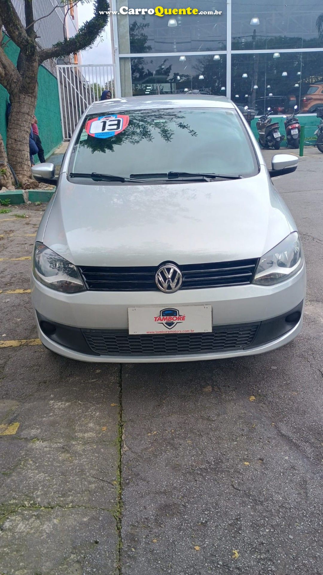 VOLKSWAGEN   FOX 1.0 MI TOTAL FLEX 8V 5P   PRATA 2013 1.0 FLEX - Loja