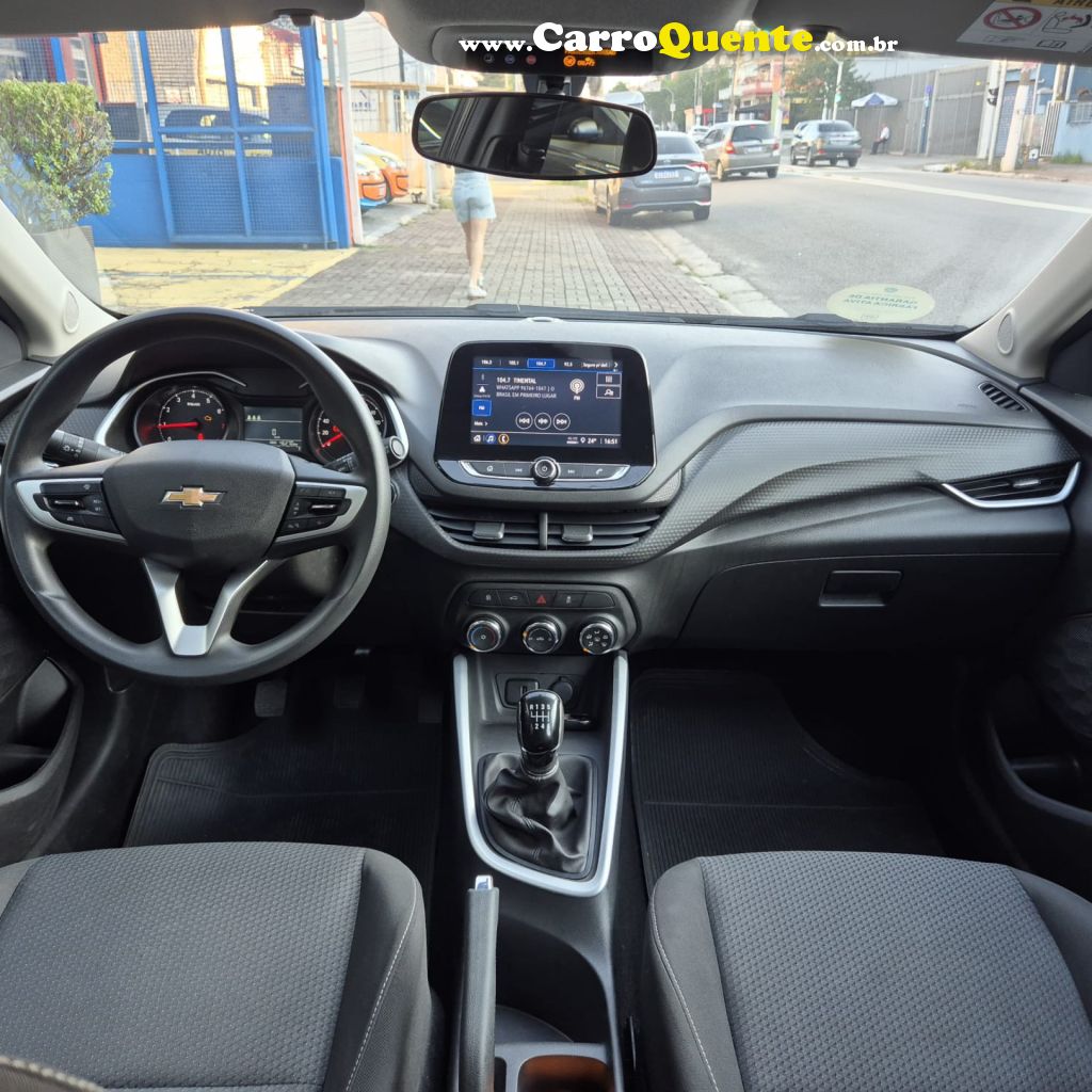 CHEVROLET   ONIX HATCH LT 1.0 8V FLEXPOWER 5P MEC.   PRETO 2025 1.0 FLEX - Loja