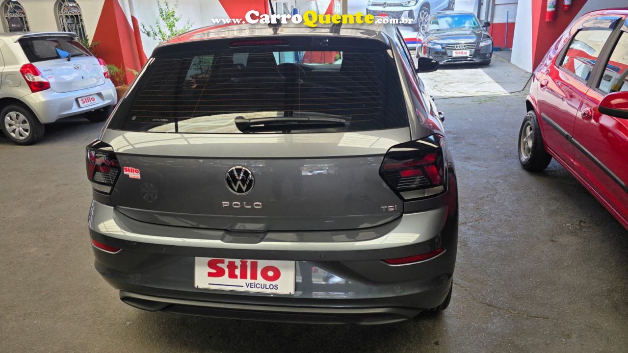 VOLKSWAGEN   POLO HIGHLINE 200 TSI 1.0 FLEX 12V AUT.   CINZA 2025 1.0 FLEX - Loja