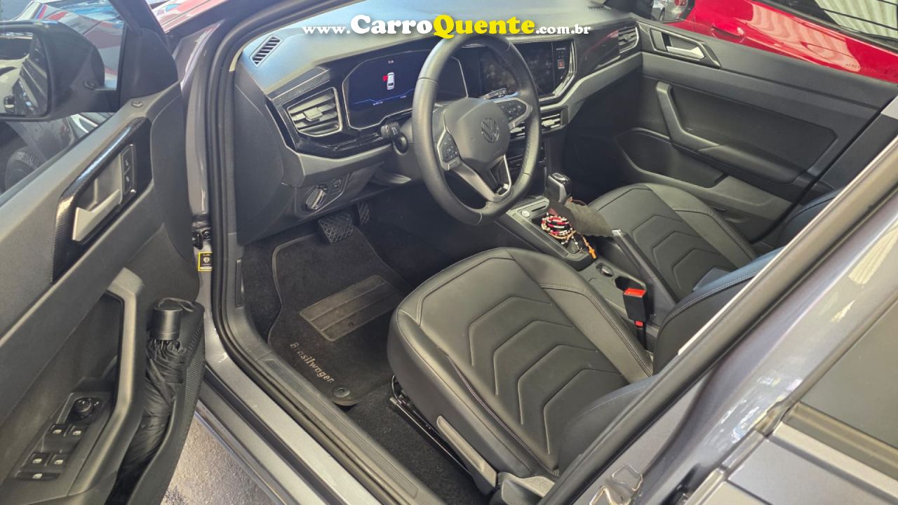 VOLKSWAGEN   POLO HIGHLINE 200 TSI 1.0 FLEX 12V AUT.   CINZA 2025 1.0 FLEX - Loja