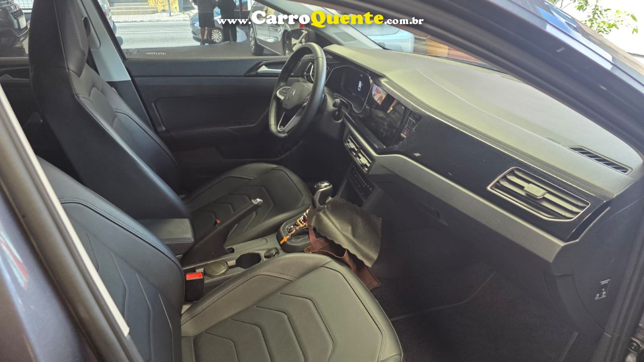 VOLKSWAGEN   POLO HIGHLINE 200 TSI 1.0 FLEX 12V AUT.   CINZA 2025 1.0 FLEX - Loja