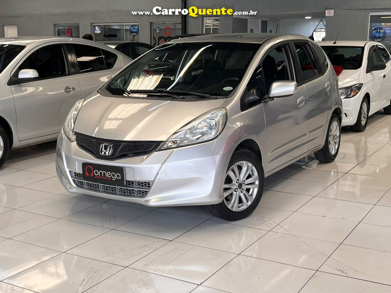 HONDA   FIT DX 1.4 FLEX 16V 5P MEC.   PRATA 2014 1.4 FLEX - Loja