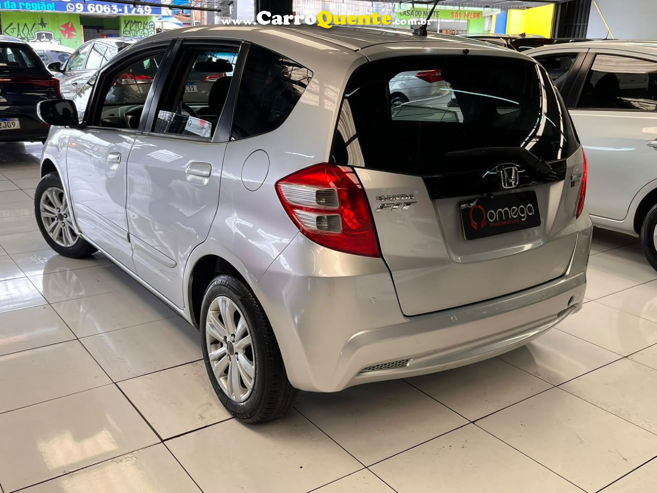 HONDA   FIT DX 1.4 FLEX 16V 5P MEC.   PRATA 2014 1.4 FLEX - Loja