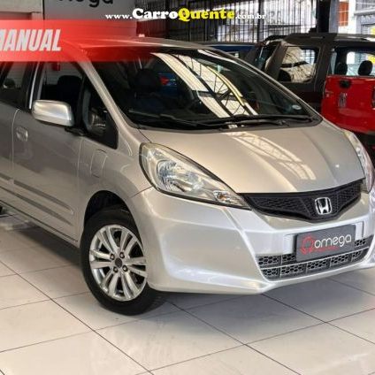 HONDA   FIT DX 1.4 FLEX 16V 5P MEC.   PRATA 2014 1.4 FLEX