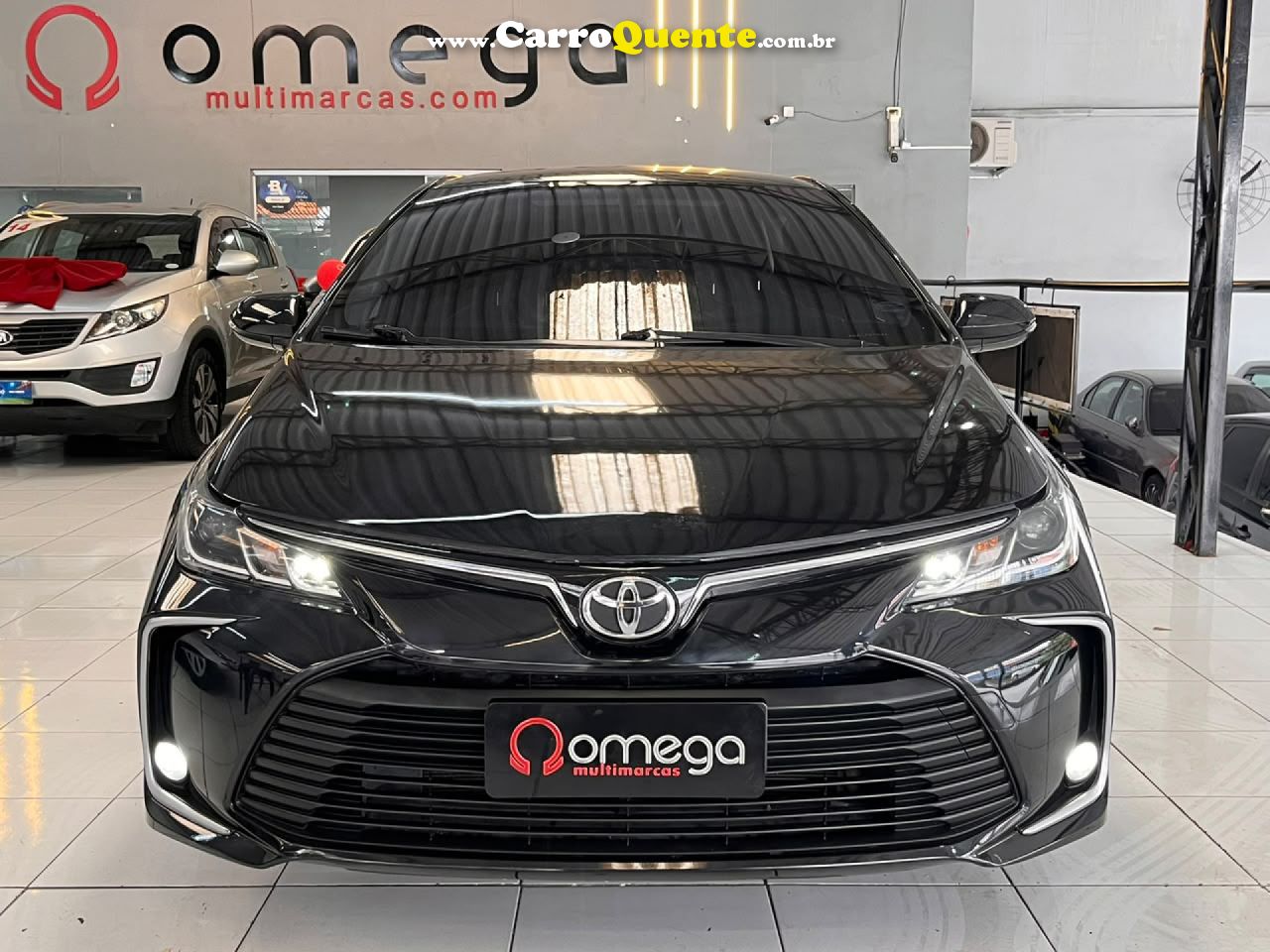 TOYOTA   COROLLA XEI 2.0 FLEX 16V AUT.   PRETO 2022 2.0 FLEX - Loja