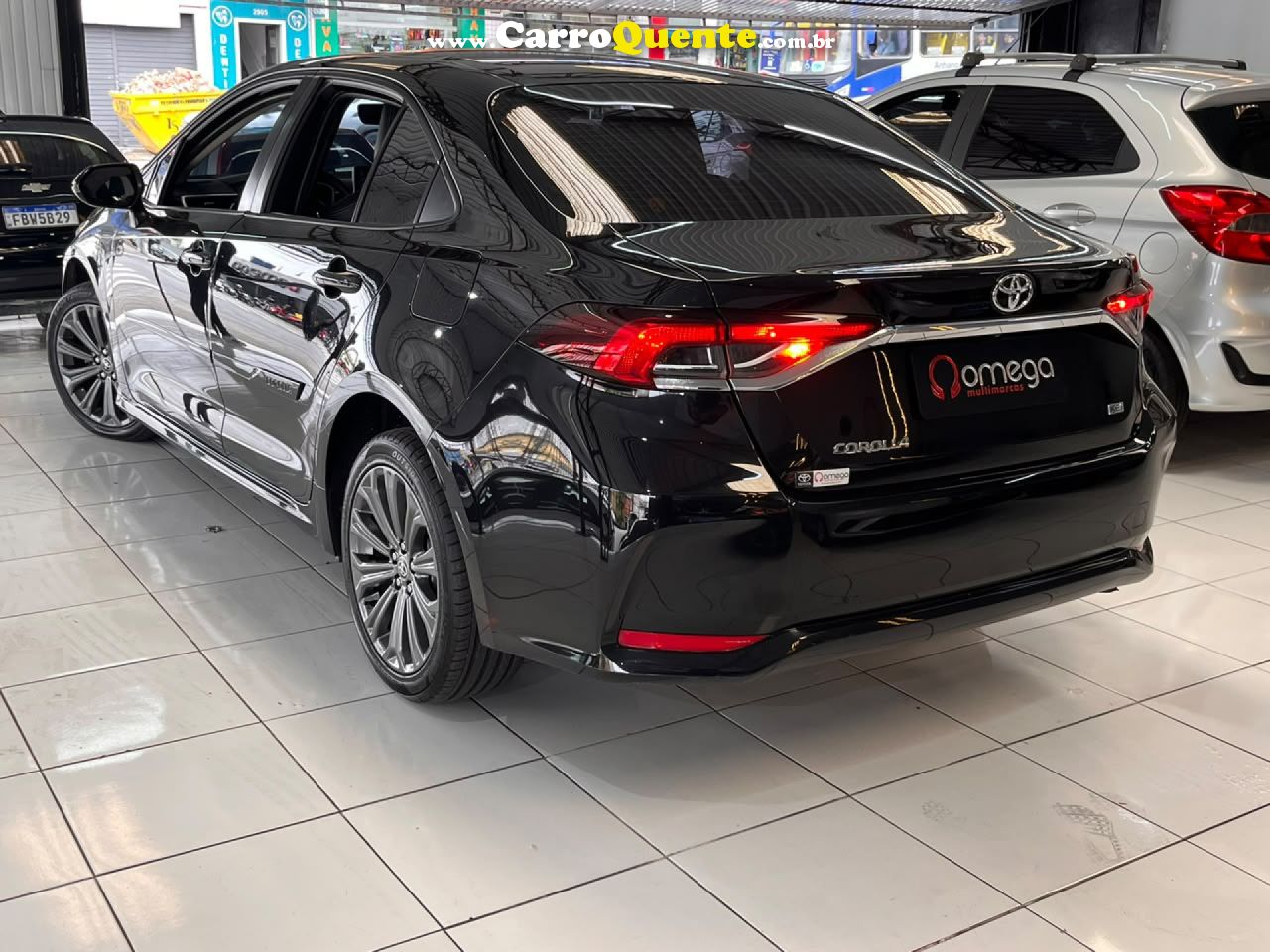 TOYOTA   COROLLA XEI 2.0 FLEX 16V AUT.   PRETO 2022 2.0 FLEX - Loja