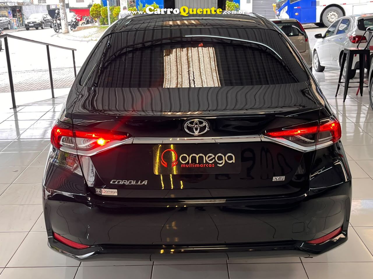 TOYOTA   COROLLA XEI 2.0 FLEX 16V AUT.   PRETO 2022 2.0 FLEX - Loja