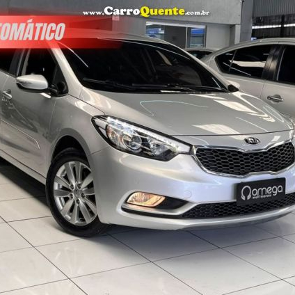 KIA   CERATO 1.6 16V  FLEX  AUT.   PRATA 2016 1.6 FLEX