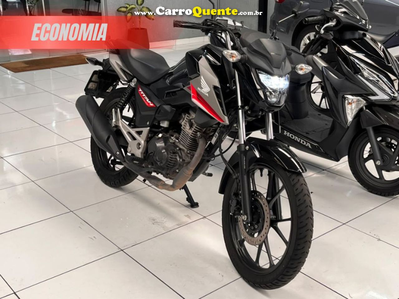 HONDA   CG 160 TITAN FLEXONEED.ESPECIAL 40 ANOS   PRETO 2025 160 FLEX - Loja