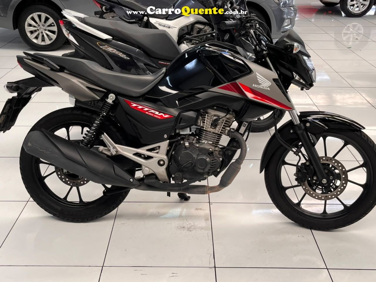 HONDA   CG 160 TITAN FLEXONEED.ESPECIAL 40 ANOS   PRETO 2025 160 FLEX - Loja