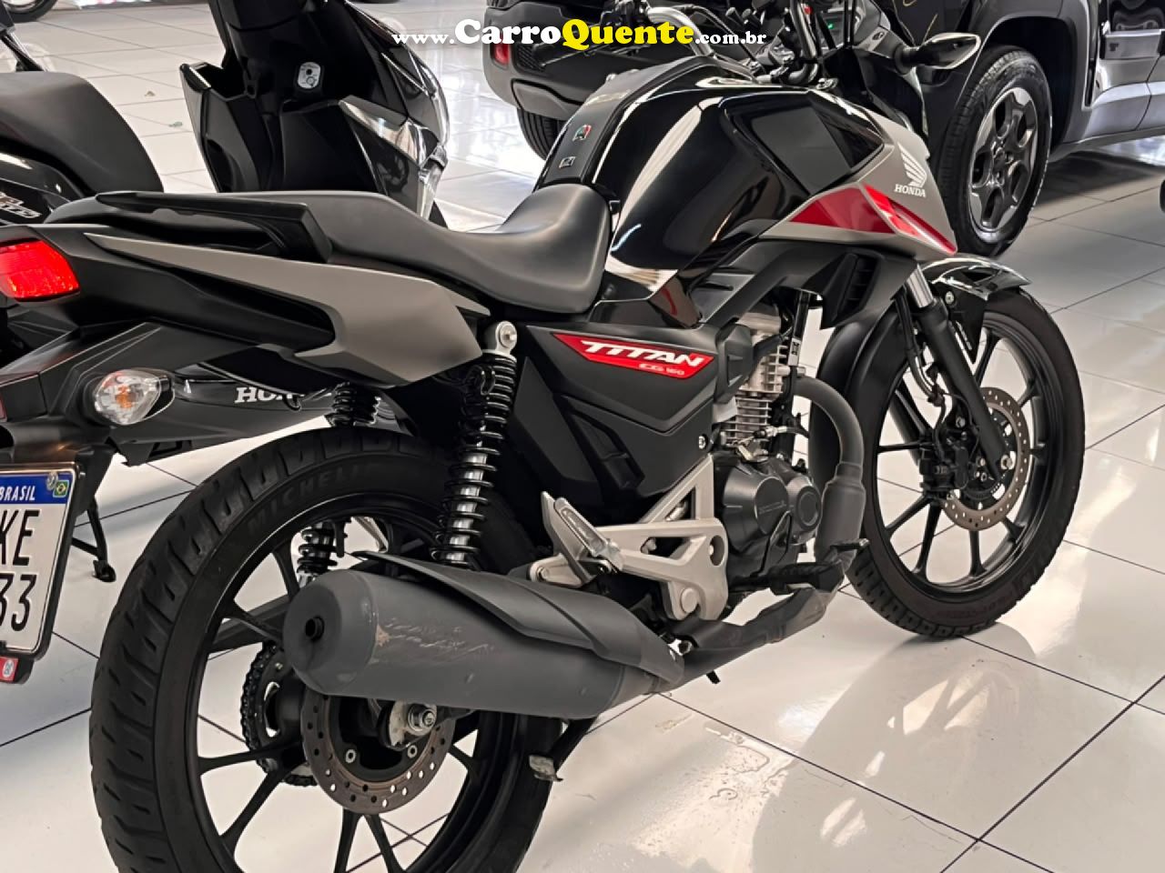 HONDA   CG 160 TITAN FLEXONEED.ESPECIAL 40 ANOS   PRETO 2025 160 FLEX - Loja