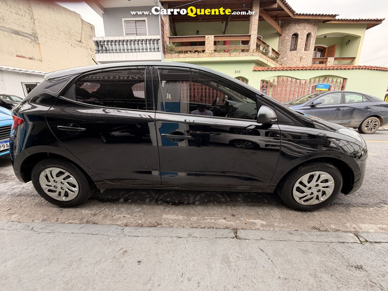 HYUNDAI   HB20 SENSE 1.0 FLEX 12V MEC.   PRETO 2021 1.0 FLEX - Loja