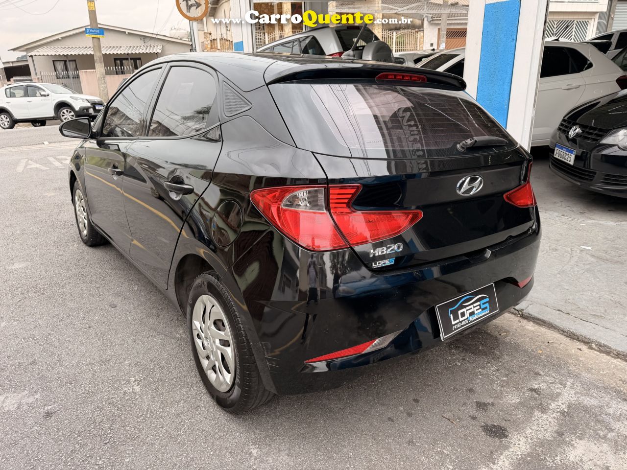 HYUNDAI   HB20 SENSE 1.0 FLEX 12V MEC.   PRETO 2021 1.0 FLEX - Loja