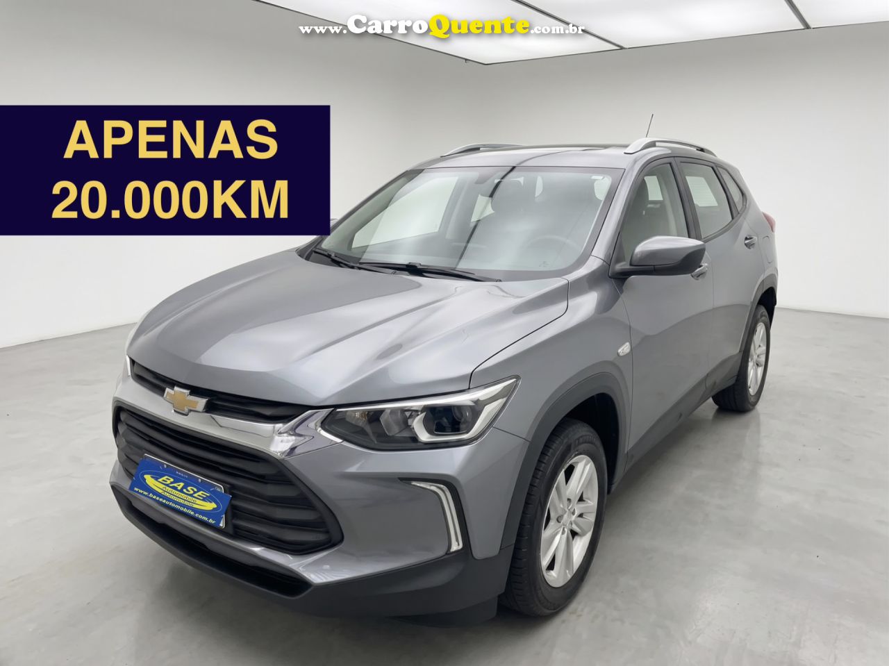 CHEVROLET   TRACKER LT 1.0 TURBO 12V FLEX AUT.   CINZA 2023 1.0 FLEX - Loja