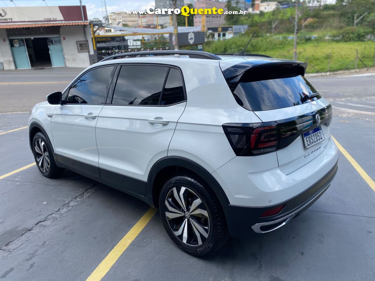 VOLKSWAGEN   T-CROSS COMFORTLINE 1.0 TSI FLEX 5P AUT.   BRANCO 2021 1.0 FLEX - Loja
