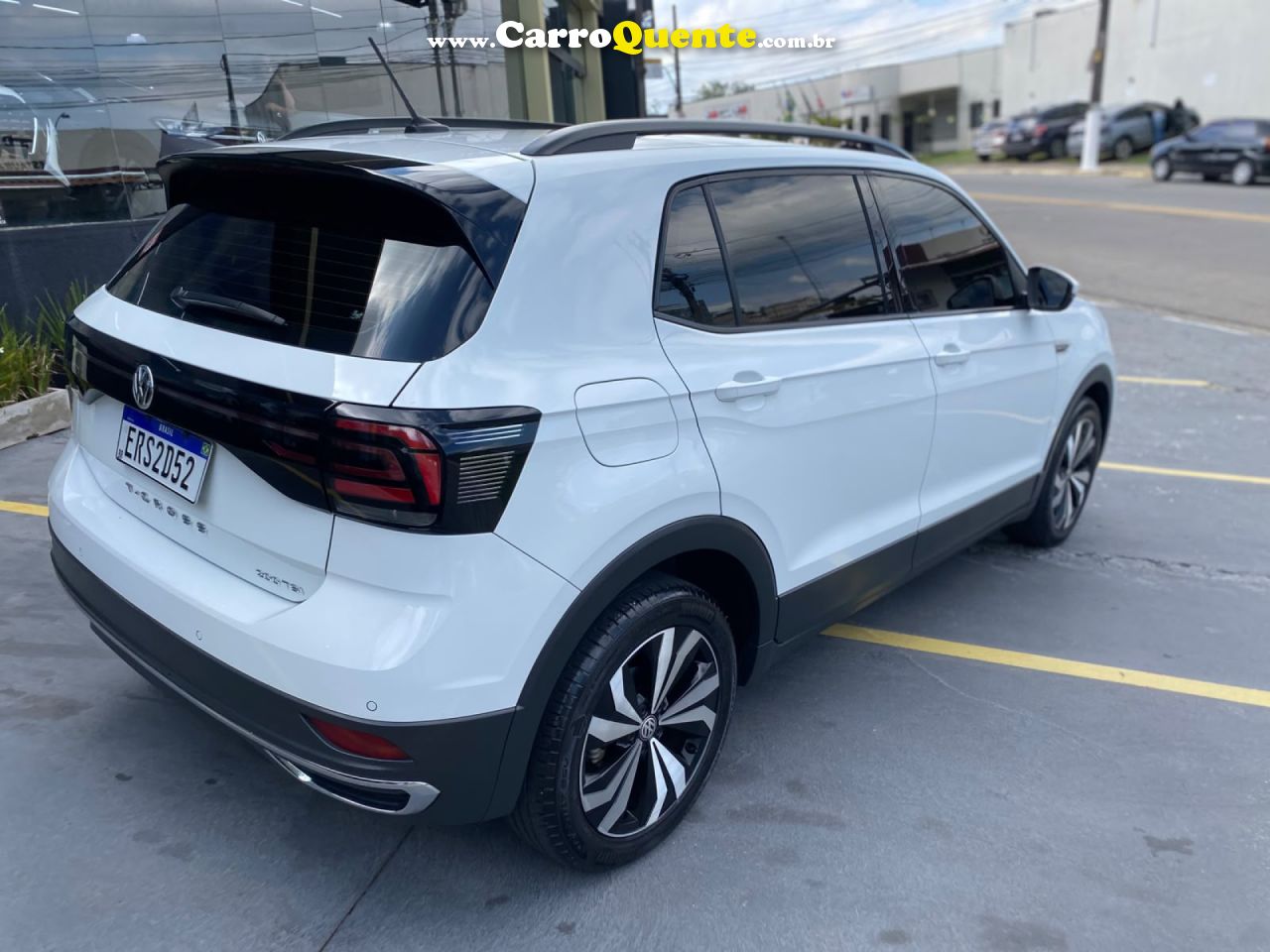 VOLKSWAGEN   T-CROSS COMFORTLINE 1.0 TSI FLEX 5P AUT.   BRANCO 2021 1.0 FLEX - Loja