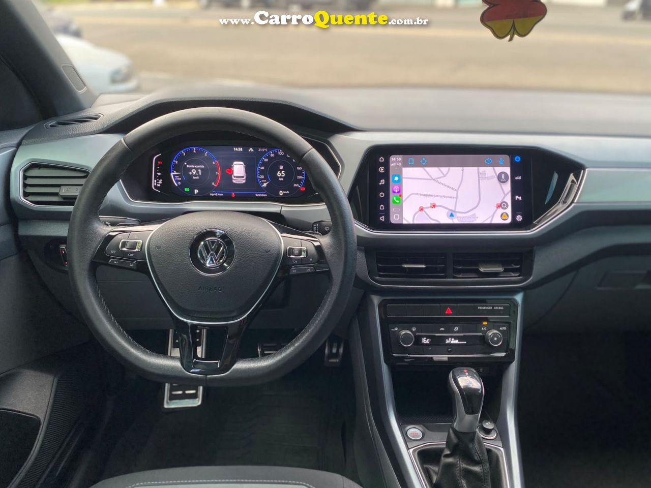 VOLKSWAGEN   T-CROSS COMFORTLINE 1.0 TSI FLEX 5P AUT.   BRANCO 2021 1.0 FLEX - Loja