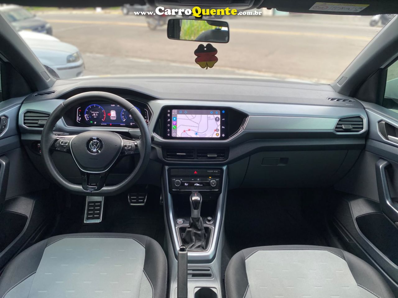 VOLKSWAGEN   T-CROSS COMFORTLINE 1.0 TSI FLEX 5P AUT.   BRANCO 2021 1.0 FLEX - Loja