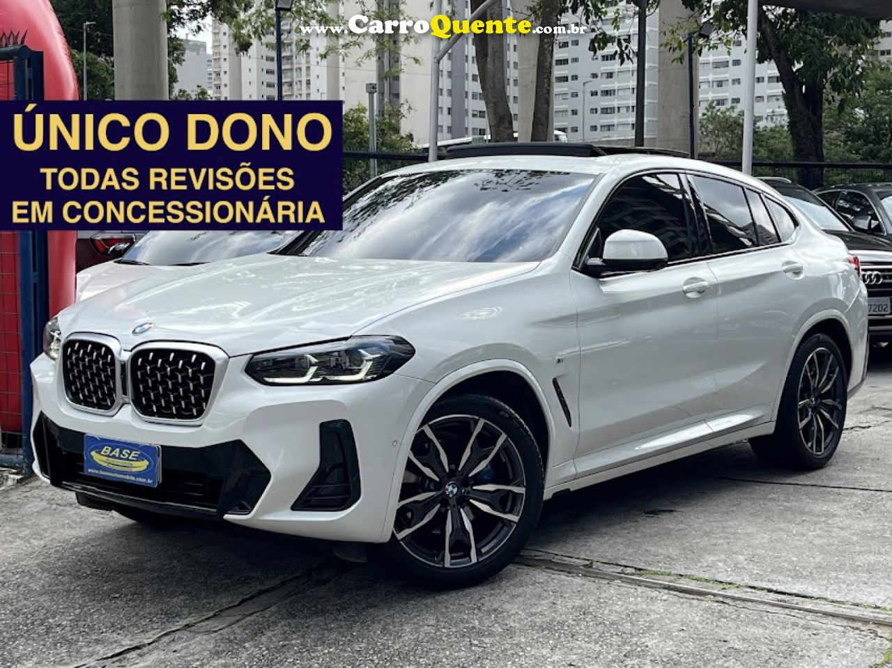 BMW   X4 XDRIVE 30I M-SPORT 2.0 TB. 252CV AUT   BRANCO 2023 2.0 GASOLINA - Loja