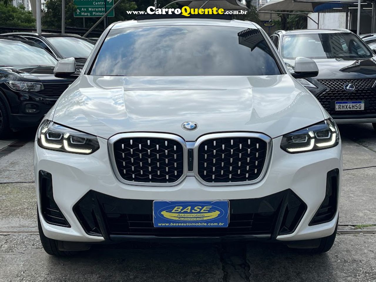 BMW   X4 XDRIVE 30I M-SPORT 2.0 TB. 252CV AUT   BRANCO 2023 2.0 GASOLINA - Loja