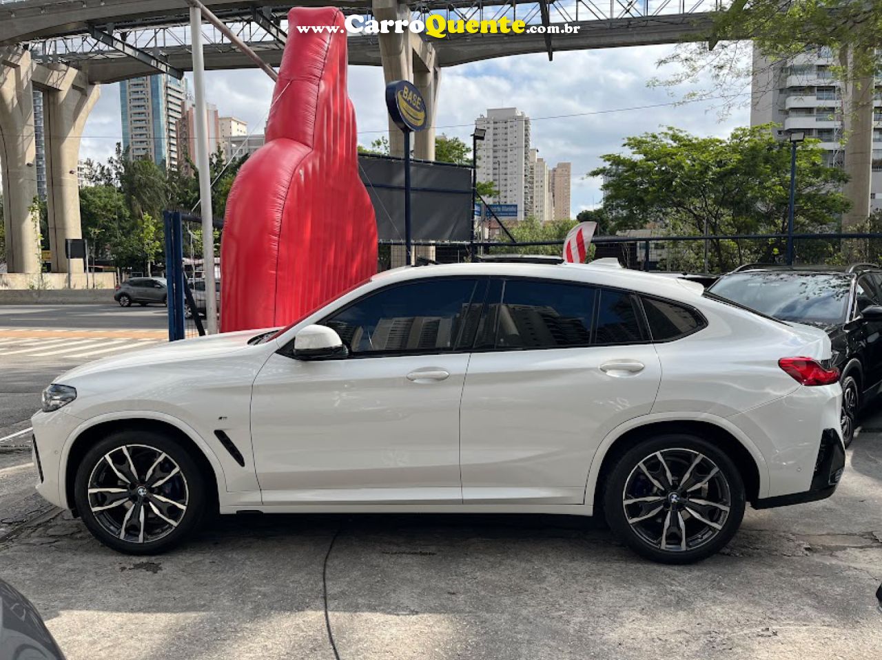 BMW   X4 XDRIVE 30I M-SPORT 2.0 TB. 252CV AUT   BRANCO 2023 2.0 GASOLINA - Loja