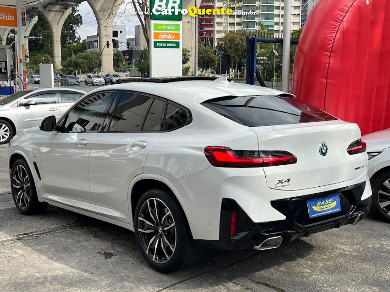 BMW   X4 XDRIVE 30I M-SPORT 2.0 TB. 252CV AUT   BRANCO 2023 2.0 GASOLINA - Loja
