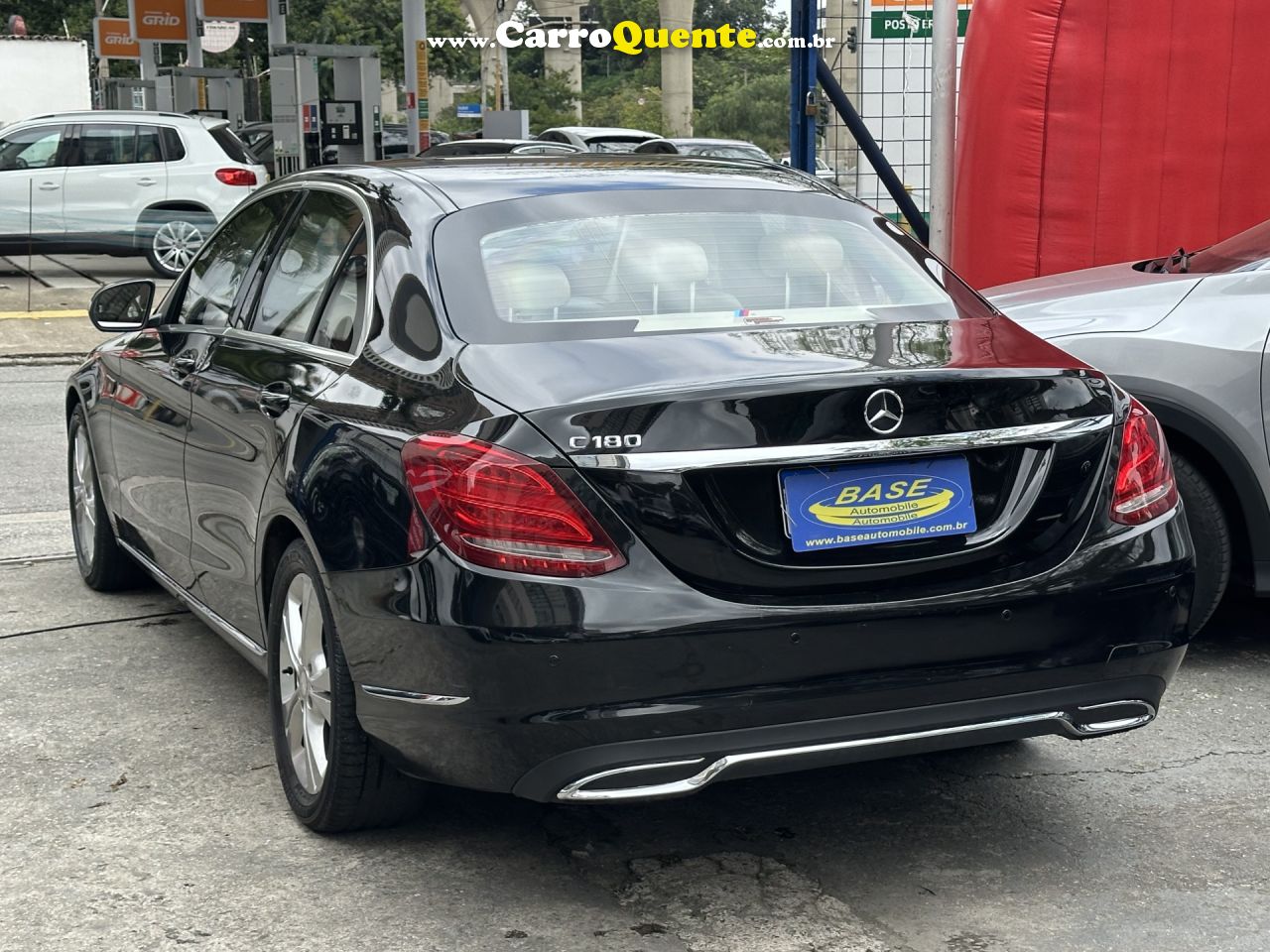 MERCEDES-BENZ   C-180 CGI AVANT. 1.61.6 FLEXTB 16V AUT.   PRETO 2015 1.6 T GASOLINA - Loja