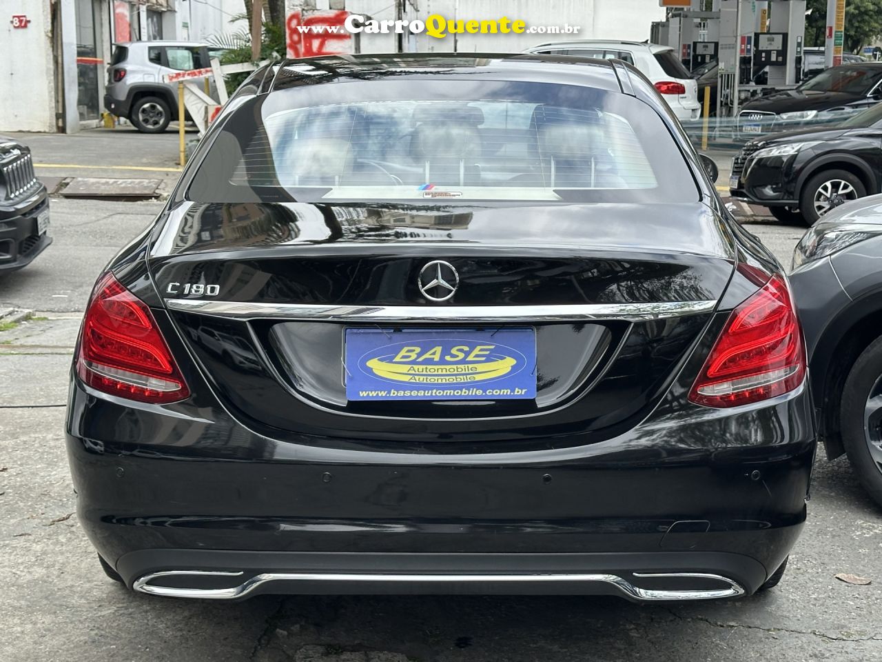 MERCEDES-BENZ   C-180 CGI AVANT. 1.61.6 FLEXTB 16V AUT.   PRETO 2015 1.6 T GASOLINA - Loja