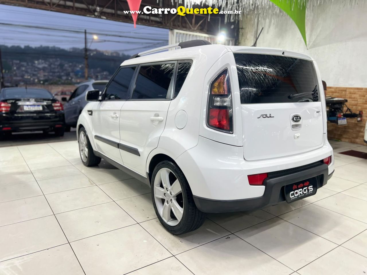 KIA   SOUL 1.6 1.6 16V FLEX AUT.   BRANCO 2012 1.6 GASOLINA - Loja